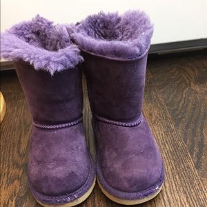 UGGs purple boots size 7GUC